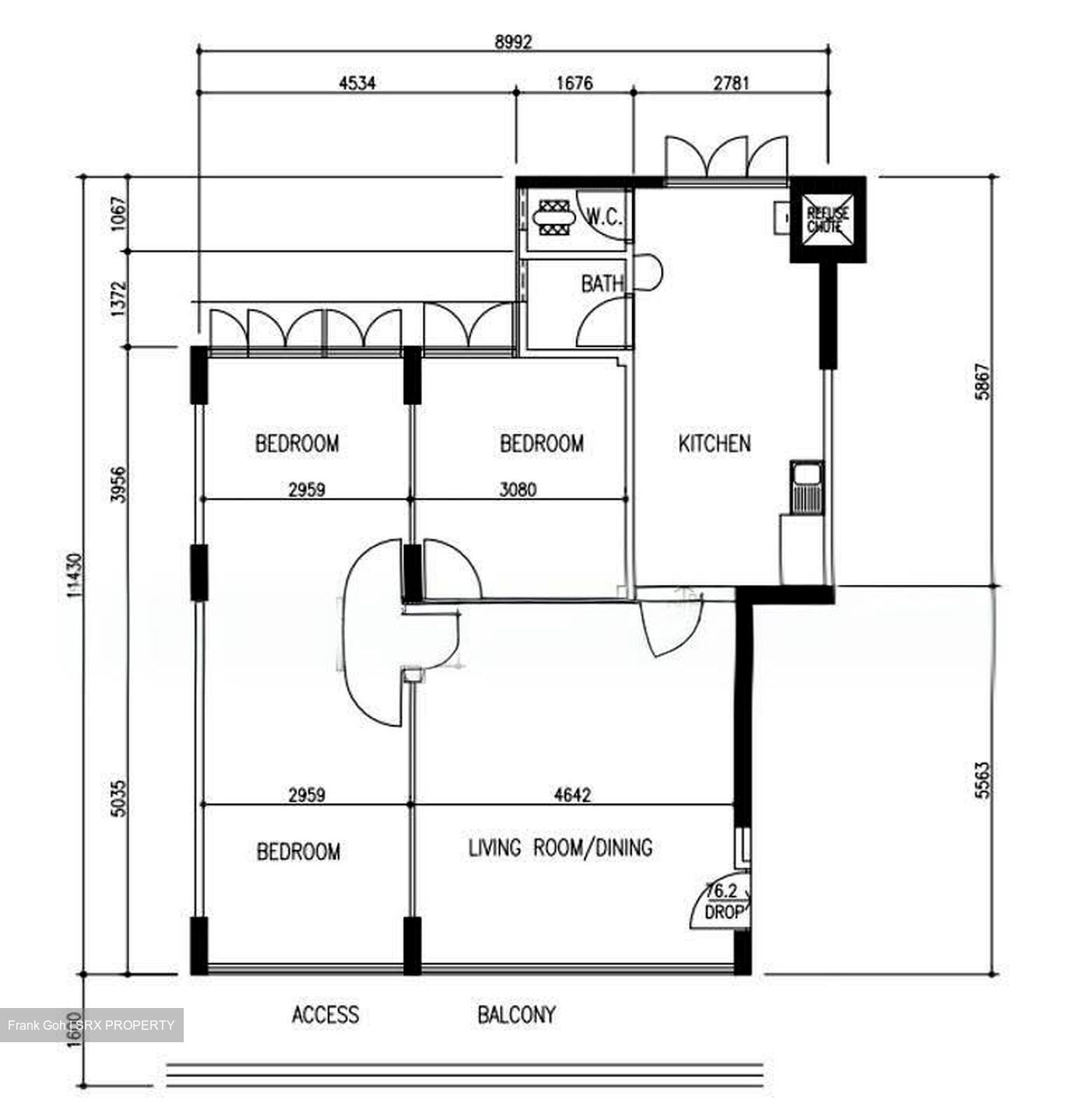 Blk 214 Lorong 8 Toa Payoh (Toa Payoh), HDB 4 Rooms #606942611